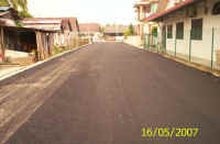 Kerja-kerja Menaiktaraf Jalan Tanah ke Jalan Premix Jalan Ghani & Jalan Maju, Tangkak, Muar, Johor 